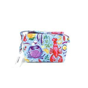 Vera Bradley Seafood Boil Cotton Camera Bag Crossbody NWT